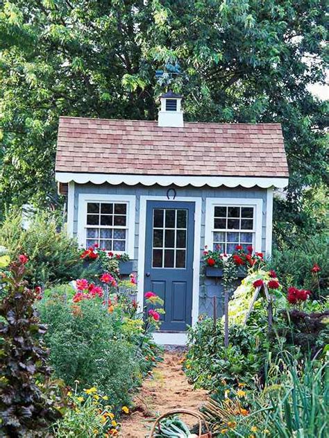 Finding free garden shed plans of the type of unit you want will help you to complete the project easily. 18 beautiful garden shed ideas for your outdoor space
