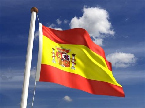 The spanish flag is a red and yellow horizontal triband (the yellow stripe is in the middle, and is twice as tall as each red band). Spain - Continental's Country of the Week