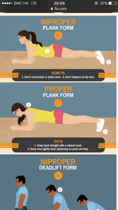 Proper Plank Abdominalexcersise Exercise Form Proper Plank How To