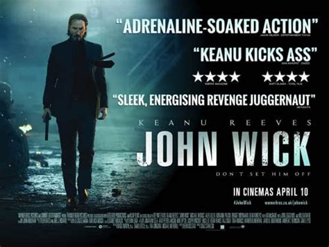 Quad Poster and TV Spot Revealed For JOHN WICK - Horror Cult Films