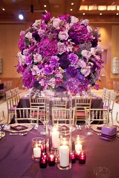 Elegance Purple Wedding Ideas With Decoration Details Looks So Awful