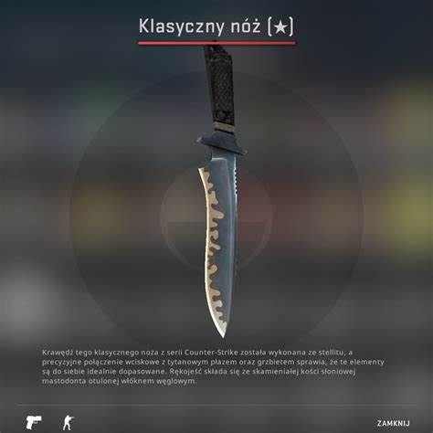 Klasyczny Nóż Cs Go Skin Kosa Cs Go Białystok Kup Teraz Na Allegro