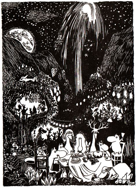 Moomin Tove Jansson Drawings Illustration Art