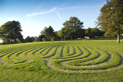 Grass Maze — Stock Photo © Markb 5867637