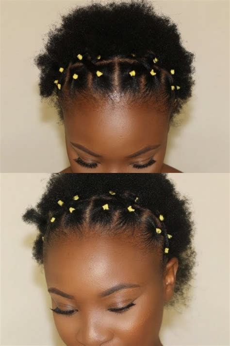 40 Easy Rubber Band Hairstyles On Natural Hair To Try In 2024 Coils