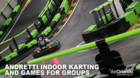 Andretti Indoor Karting And Games Orlando Meetings And Conventions