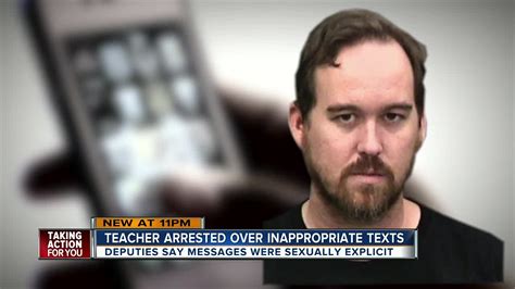 Deputies Teacher Arrested For Sexting A Minor