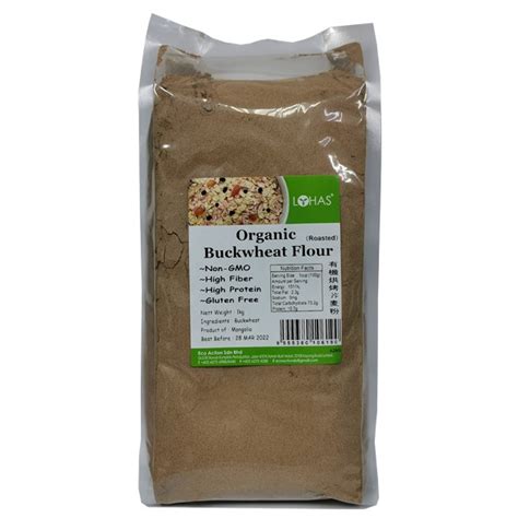 Organic Buckwheat Flour Roasted Lohas