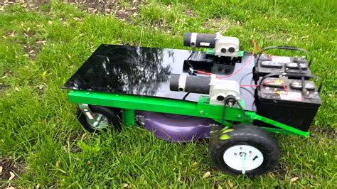 Autonomous Lawnmower Rc Lawn Mower Youtube