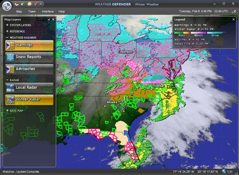 Live Weather Radar Screensaver