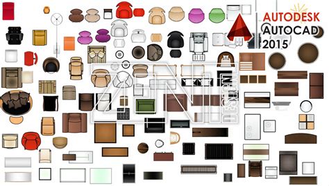 Zent Design 2d Block Color Autocad