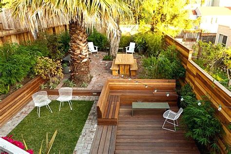 Small backyard designs does not mean you cant install a swimming pool. Small Yard Patio Cozy Deck Backyard Oasis Ideas How To ...