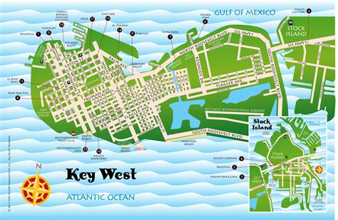 Maps Key West Florida Keys Best Key West Restaurant