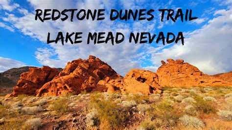 Redstone Dune Trail Lake Mead Nevada Youtube