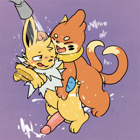 Rule 34 11 Absurd Res Anal Anal Sex Anthro Argon Vile Blush Bodily Fluids Buizel Closed Eyes