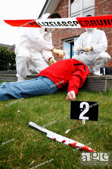 Securing Of Evidence At A Crime Scene After A Capital Offence Murder