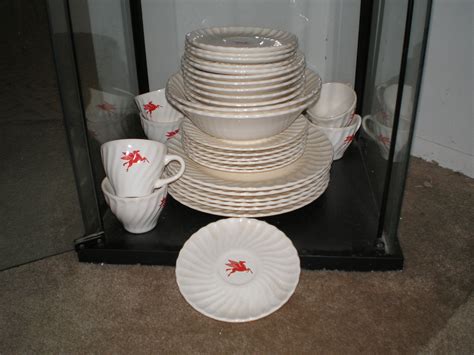 Mobil Oil Dinnerwaredishes Collectors Weekly