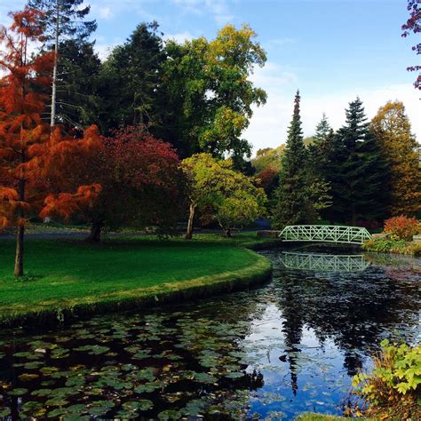Autumn In The National Botanic Gardens Dublin Founded At The End Of