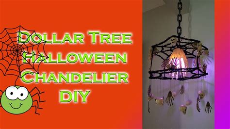 Halloween Chandelier Diy Dollar Tree Fall Decor 2020 Youtube