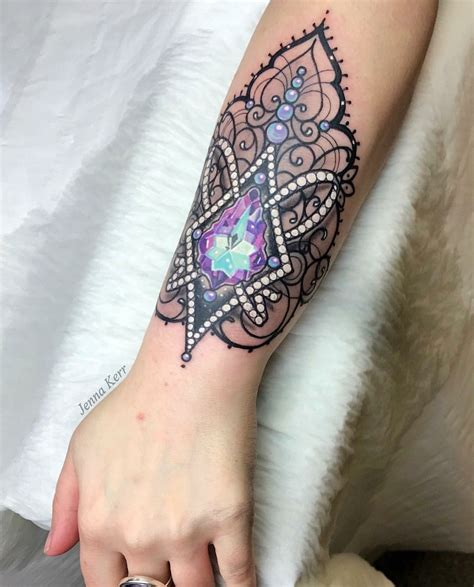 Jenna Kerr Tattoo Cuff Tattoo Jewelry Tattoo Lace Tattoo
