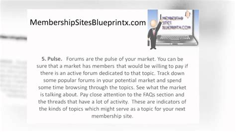 Membership Sites Blueprint Ideas Youtube