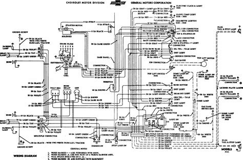 1955 Chevy Truck Wiring Diagram