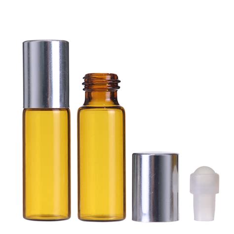 10ml 5ml Amber Clear Essential Oil Glass Roll On Bottles Wholesale For