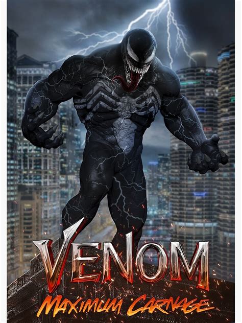 Venom Maximum Carnage Canvas Print For Sale By Aceartworks Redbubble