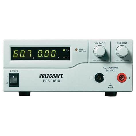 Pps 11810 Voltcraft Programmable Laboratory Power Supply 1 18v0 10a