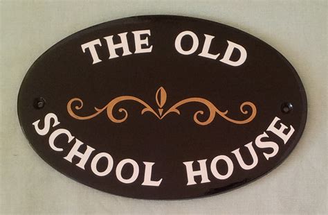 Hand Painted House Signs By Ceramic Art House Signs With Lavender