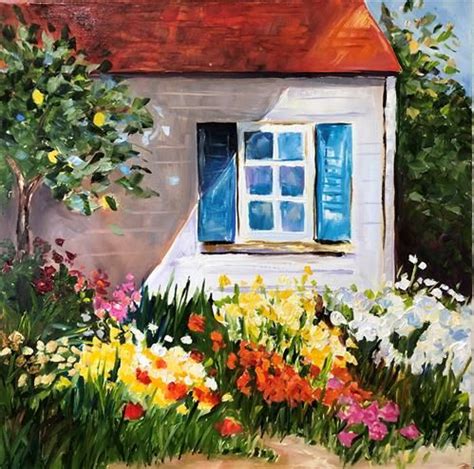 Daily Paintworks Spring Sunshine Original Fine Art For Sale