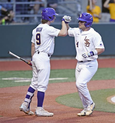 Lsu Baseball In The Rankings Tigers Mostly On The Rise After An
