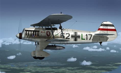 German Air Force Heinkel He 51 For Fsx