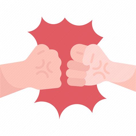 Fist Fight Punch Violence Force Icon Download On Iconfinder