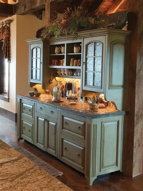 Transform the farmhouse buffet and hutch in the kitchen to a mini coffee bar that you and your guests will enjoy for years to come. Pin by Jannae Hoyt on When remodel is done | Rustic ...