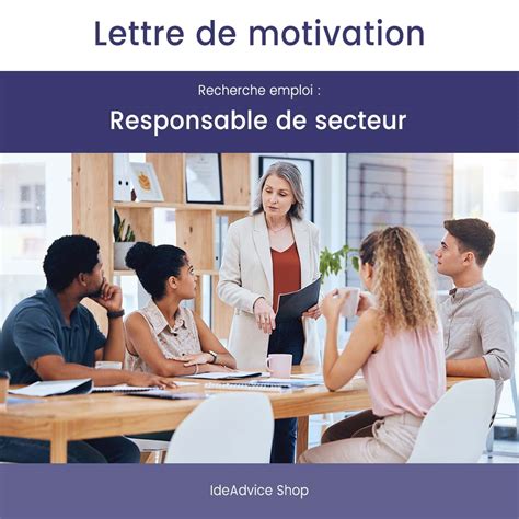 Mod Le Lettre De Motivation Responsable De Secteur D Aide Domicile