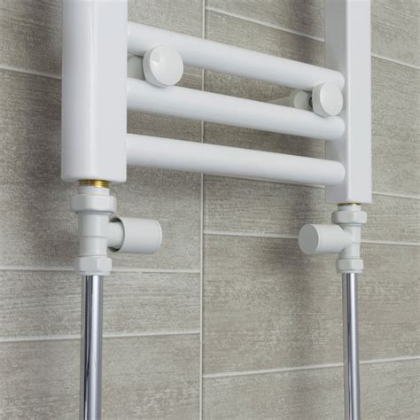 Towel Rail Rad Central Heating Bathroom Radiator White 800mm Wide X