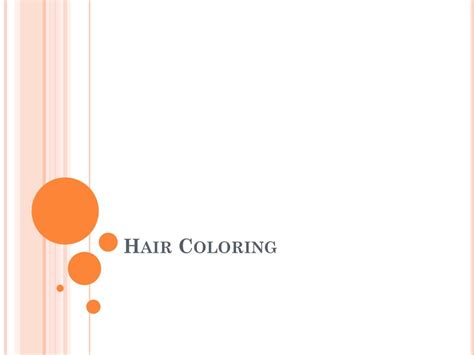 Ppt Hair Coloring Powerpoint Presentation Free Download Id2295582