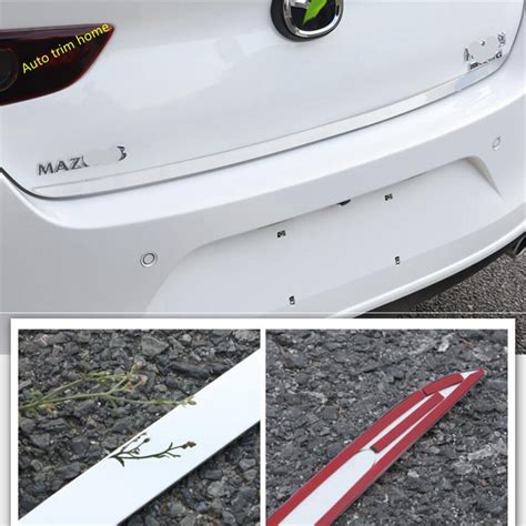 Rear Trunk Tailgate Door Strip Streamer Lid Panel Cover Trim Fit For