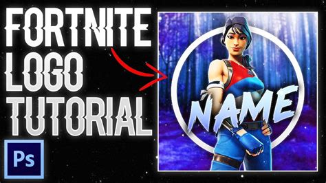 How To Make A Fortnite Logo Youtube Otosection