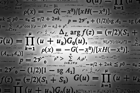 download glowing physics equations wallpaper
