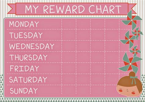 Free Printable Reward Charts K5 Worksheets Reward Chart Template