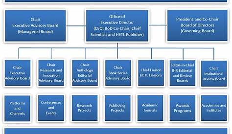 executive director organizational chart
