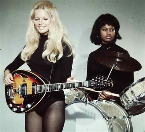 Cheryl Ladd And Patrice Holloway Of Josie And The Pussycats In A Promotional Photo Publicizing
