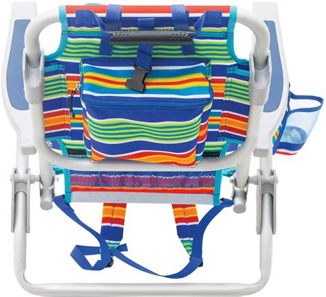 Tommy Bahama Striped Folding Backpack Childrens Beach Chair Kids 3