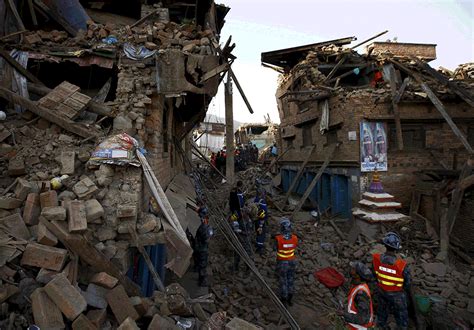 S Show Nepal S Slow Recovery One Year After Earthquakes Huffington Post