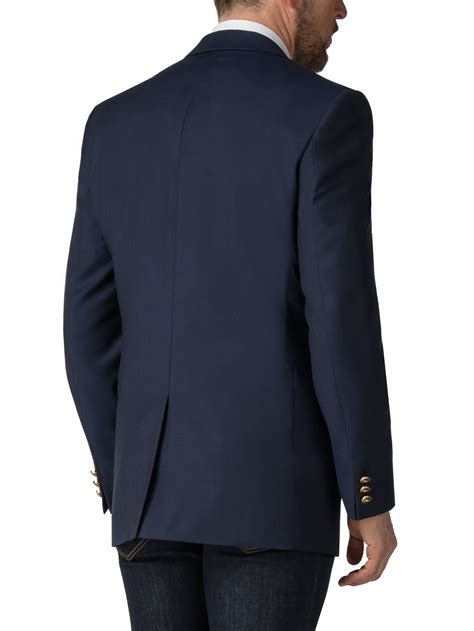 Navy Regular Fit Classic Blazer Formal Jacketsblazers Alexandre London