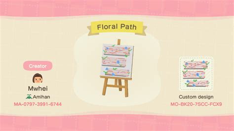 How to create paths, rivers and cliffs using the island designer app in new horizons. Animal Crossing New Horizons flower path - Google Search ...