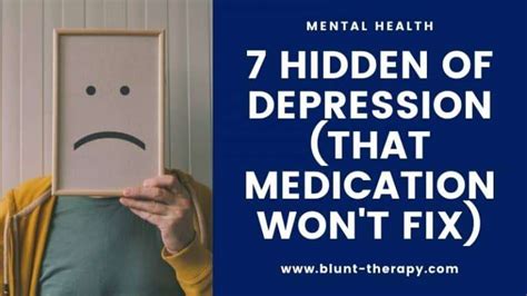 7 hidden causes of depression medication won t fix