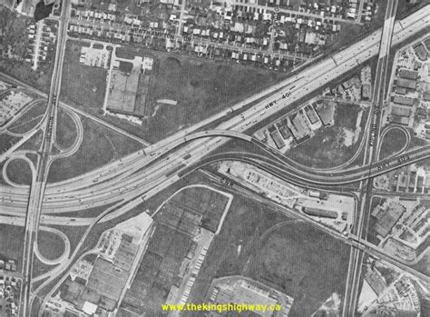 Ontario Highway 409 Photographs History Of Ontarios Kings Highways